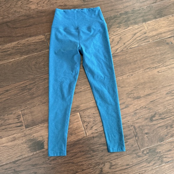 Beyond Yoga Spacedye Caught In The Midi High Waisted Legging SET in Teal, Small - Picture 4 of 10